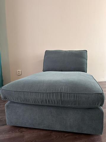 IKEA KIVIK Chaise Longue – Like New, Grey Turquoise Cover - afbeelding 4