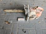 Stihl motorzaag. Werkend weggezet met nieuwe ketting, Doe-het-zelf en Verbouw, Gereedschap | Zaagmachines, Ophalen, Gebruikt, 70 mm of meer