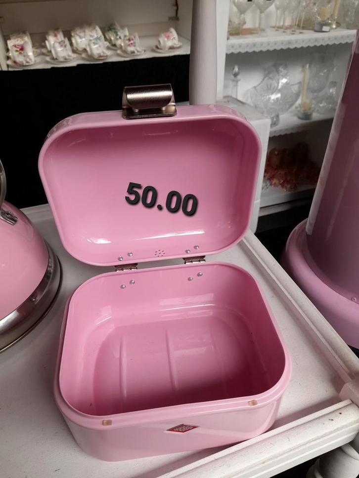 Mooie roze wesco kleine trommel, Huis en Inrichting, Keuken | Potten en Pannen, Zo goed als nieuw, Ophalen of Verzenden