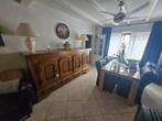 Massief midden eiken dressoir  en massief midden eiken kast, Huis en Inrichting, Complete inboedels, Ophalen
