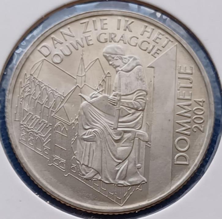 Utrecht 1 Dommetje 2004 - "Dan zie ik het ouwe graggie", Postzegels en Munten, Penningen en Medailles, Overige materialen, Nederland