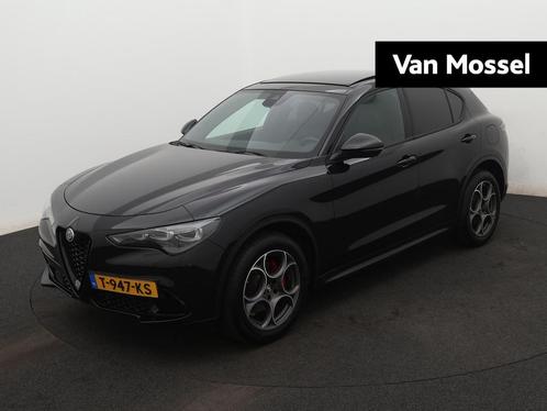 Alfa Romeo Stelvio 2.0 T GME AWD 280pk Sprint | Leer | Elekt, Auto's, Alfa Romeo, Bedrijf, Te koop, Stelvio, 4x4, ABS, Achteruitrijcamera
