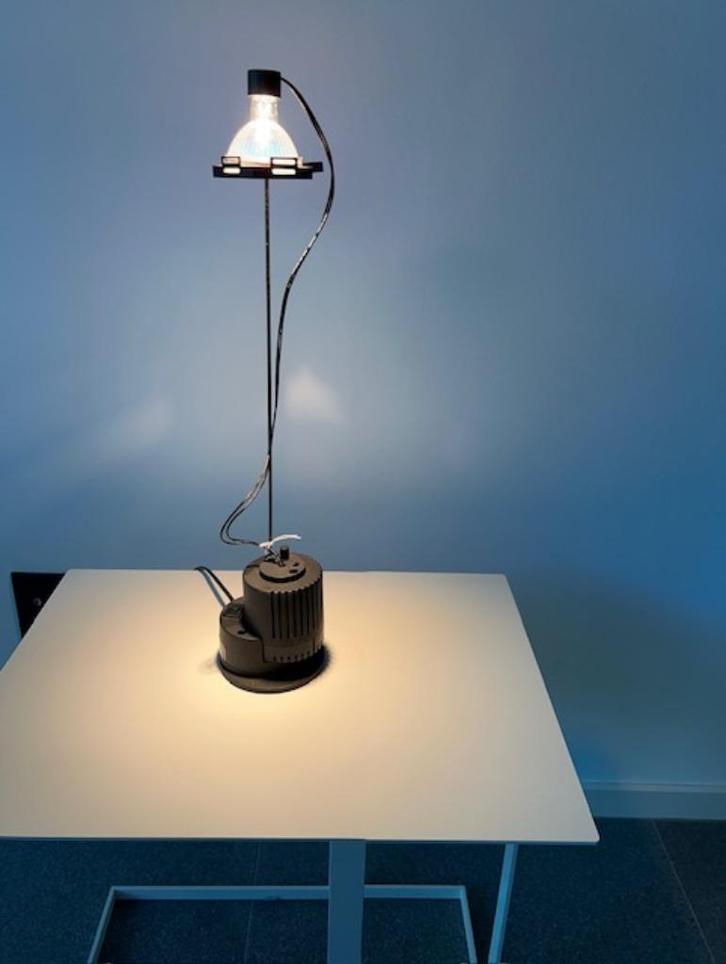 Martinelli Luce model Z10/30, Huis en Inrichting, Lampen | Tafellampen, Zo goed als nieuw, Minder dan 50 cm, Metaal, Ophalen of Verzenden