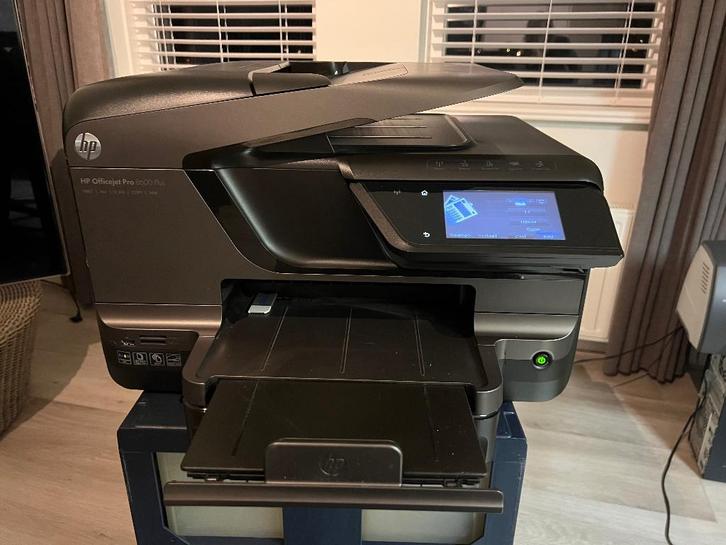 HP Officejet Pro 8000 Plus printer, Computers en Software, Printers, Zo goed als nieuw, All-in-one, Inkjetprinter, Faxen, Kleur printen