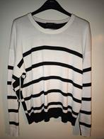Brandtex zwart wit trui XL strepen blokken
Lengte 68cm
Onder, Ophalen of Verzenden, Maat 46/48 (XL) of groter, Zwart
