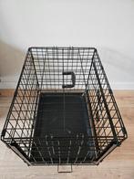 Adori bench met 2 schuifdeuren - Zwart, Dieren en Toebehoren, Hondenbenches, Ophalen