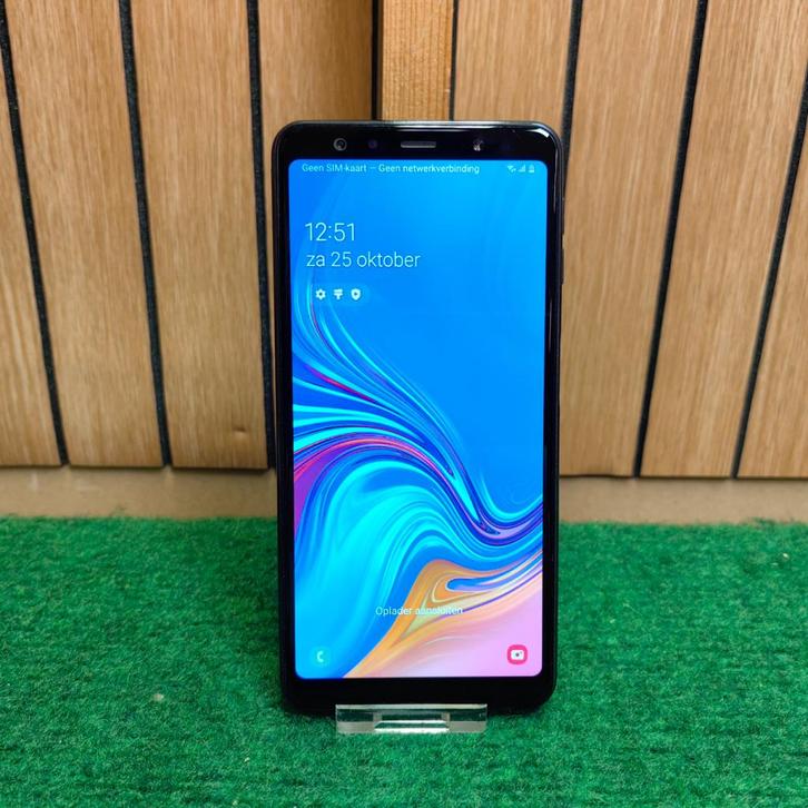 Samsung Galaxy A7 2018 64GB Android 10 - In Nette Staat, Telecommunicatie, Mobiele telefoons | Samsung, Zo goed als nieuw