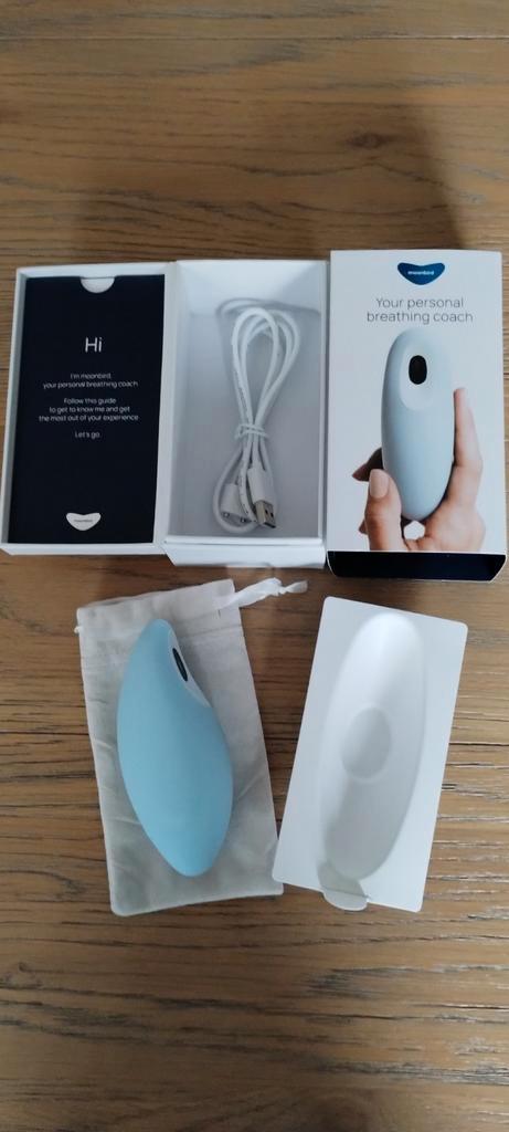 Moonbird adem- en slaapcoach - nauwelijks gebruikt, Sport en Fitness, Gezondheidsproducten en Wellness, Zo goed als nieuw, Ophalen of Verzenden