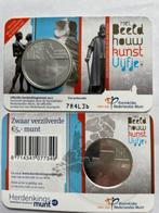 2012 Zwaar verzilverde 5 euro munt Het Beeldhouwkunst Vijfje, Setje, Euro's, Ophalen of Verzenden, Koningin Beatrix
