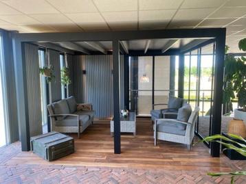 Aluminium overkapping SHOWROOM SALE €8500,- beschikbaar voor biedingen
