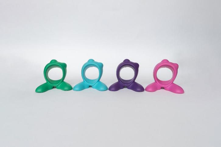 Vintage Alessi 'Luca' Servetringen 4 Stuks, Huis en Inrichting, Keuken | Servies, Gebruikt, Overige typen, Overige stijlen, Overige materialen