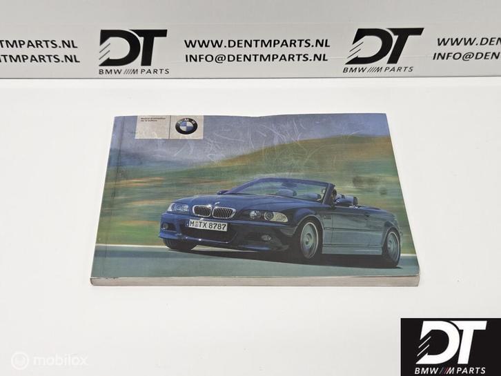 Handleiding BMW E46 M3 Cabrio Frans, Auto-onderdelen, Overige Auto-onderdelen, BMW, Gebruikt, Ophalen of Verzenden