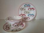KOP & SCHOTEL + BORD "Cup Of Cups Multi" Royal Worcester, Ophalen of Verzenden, Zo goed als nieuw, Overige stijlen, Kop(pen) en/of Schotel(s)
