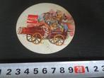 sticker strip carnaval COCA COLA  Fles, Verzamelen, Stickers, Ophalen, Zo goed als nieuw, Bedrijf of Vereniging