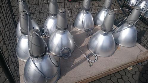 2x prachtige PHILIPS hanglamp pendelarmatuur 70 watt, Huis en Inrichting, Lampen | Hanglampen, Gebruikt, 50 tot 75 cm, Glas, Metaal
