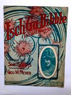 Muziekblad van het lied 'Isch Ga Bibble - fraai, Ophalen of Verzenden, Zo goed als nieuw, Artiest of Componist, Populair