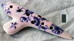 Porseleinen ocarina met Zwiebelmuster decor, Ophalen of Verzenden