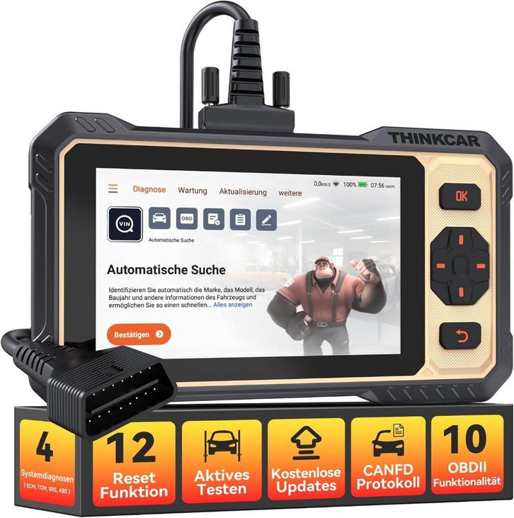 ThinkScan 662 OBD2 diagnoseapparaat, auto, Auto diversen, Autogereedschap, Nieuw, Ophalen of Verzenden