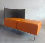 Leren design sofa van Montel 2 delig., Huis en Inrichting, Gebruikt, Ophalen of Verzenden