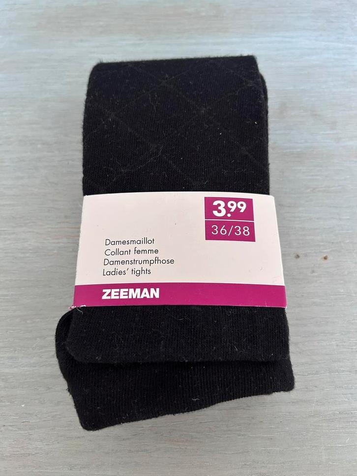 Zwarte maillot van de Zeeman. Maat 36/38. Nieuw!, Kleding | Dames, Leggings, Maillots en Panty's, Nieuw, Maillot, Maat 36/38 (S)