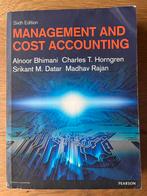 MANAGEMENT AND COST ACCOUNTING, Ophalen of Verzenden, Zo goed als nieuw, Management