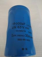 Philips)Vishay Elco 15000uf 63V (30A) groot model, N/a, N/a, Ophalen of Verzenden, Zo goed als nieuw