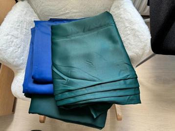 IKEA MAJGULL gordijnen te koop (nieuw!), blauw&groen