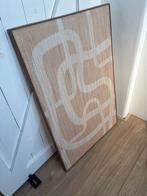 Beige Wandpaneel met Touw Design, Huis en Inrichting, Woonaccessoires | Schilderijen, Tekeningen en Foto's, Ophalen, Minder dan 50 cm