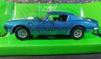 Pontiac Firebird Trans Am 1972 blauw 1/24 Welly W100, Nieuw, Welly, Auto, Verzenden