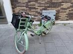 24 inch fiets lichtgroen, Fietsen en Brommers, Fietsen | Dames | Moederfietsen, Versnellingen, Zo goed als nieuw, Minder dan 47 cm
