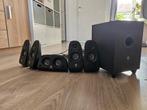 Logitech surround sound system speakers en subwoofer, Overige merken, Ophalen of Verzenden, Overige spelers, Gebruikt