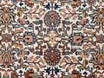 Handmade Persian wool Herati carpet square orange 243x266cm, Persian Perzisch vintage oosters hype, Gebruikt, 200 cm of meer, Ophalen of Verzenden