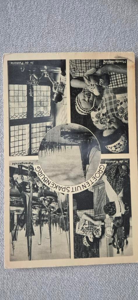 Oude ansichtkaart Spakenburg, Verzenden