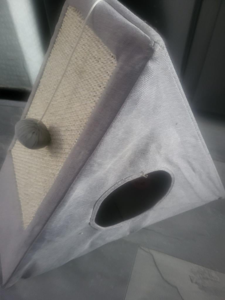 Inklapbare kattenmand met krabgedeelte, Dieren en Toebehoren, Ophalen of Verzenden, Krabpaal