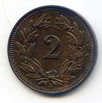 Zwitserland 2 Rappen 1914 UNC-, Ophalen of Verzenden, Overige landen
