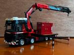 Wsi scania + Fassi Mammoet 1:50, Hobby en Vrije tijd, Modelauto's | 1:50, Ophalen of Verzenden, Zo goed als nieuw, Bus of Vrachtwagen