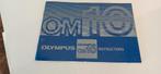 gebruiksaanwijzing olympus om 10, Ophalen of Verzenden, Zo goed als nieuw, Spiegelreflex, Olympus
