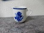 melkkannetje DE, Mosa, blauw wit, bloem, Ophalen of Verzenden