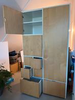 IKEA RAKKE/Visthus kledingkast - Beuken, Huis en Inrichting, Ophalen, 100 tot 150 cm, 200 cm of meer, Zo goed als nieuw