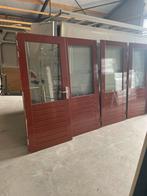 Hardhouten buitendeuren 93*211,5, Tuin en Terras, Schuttingen, Ophalen, 1 tot 2 meter, Q, Minder dan 3 meter