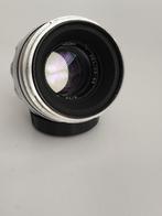 Mooie zilveren Helios 44 2/58 objectief 13 bladen, M39 M42, Ophalen, Lens of Lenzen
