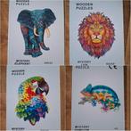 8 Jigsaw Wooden Puzzels dieren, Hobby en Vrije tijd, Denksport en Puzzels, Ophalen of Verzenden, Minder dan 500 stukjes, Zo goed als nieuw