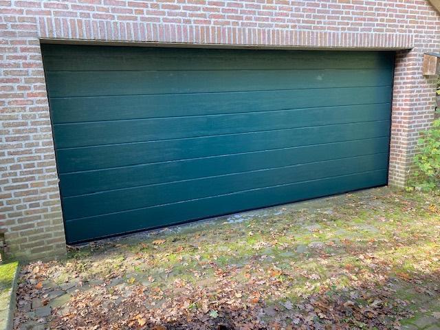 garagedeur automatisch, Doe-het-zelf en Verbouw, Deuren en Horren, Zo goed als nieuw, Garagedeur, 215 cm of meer, 120 cm of meer