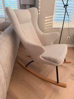 Quax Schommelstoel Als Nieuw twv €589 De luxe Clay Adult, Ophalen, Zo goed als nieuw, Stof
