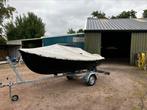 Amigo 430 met 6 pk Honda op marlin trailer, Watersport en Boten, Sloepen, Ophalen, Tot 10 pk, Zo goed als nieuw, 3 tot 6 meter
