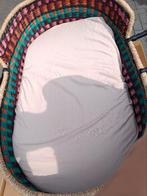 Mozeswieg / baby mand gekleurd zeegras LilleBarn incl matras, Kinderen en Baby's, Babywiegjes en Ledikanten, Ophalen, Zo goed als nieuw