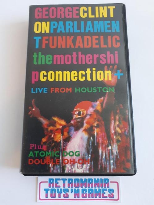 vhs - george clinton parliament funkadelic the mothership..., Cd's en Dvd's, VHS | Documentaire, Tv en Muziek, Verzenden