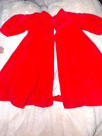 Barbie rood fluweel coat, Ophalen of Verzenden, Gebruikt, Kleertjes