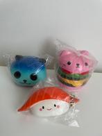 Kawaii Squishy anti stress speelgoed | panda - kat - sushi, Ophalen of Verzenden