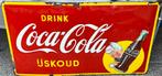 Emaille Coca Cola Bord Groot Formaat Coca Cola Emaille Bord, Verzamelen, Ophalen